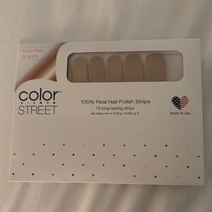 Color Street Nail Polish Strips - Tan